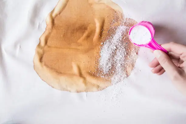 Professional stain removal service