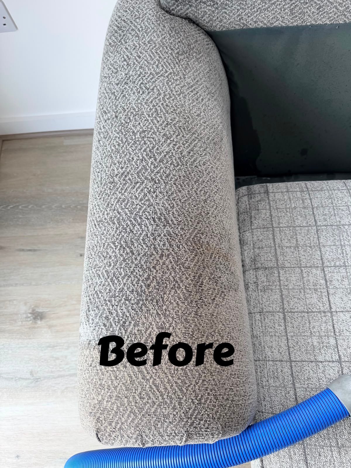 Rug before cleaning